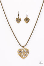 Load image into Gallery viewer, FILIGREE Your Heart With Love - Brass