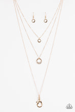 Load image into Gallery viewer, Grandiose Glamour - Gold Lanyard