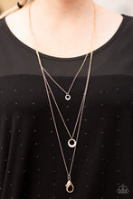 Load image into Gallery viewer, Grandiose Glamour - Gold Lanyard