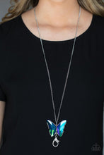 Load image into Gallery viewer, The Social Butterfly Effect - Blue Lanyard