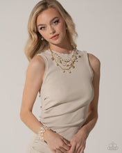 Load image into Gallery viewer, Cubed Cameo &amp; Glittery Gala - Gold
