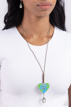 Load image into Gallery viewer, Earthy Evolution - Blue Lanyard
