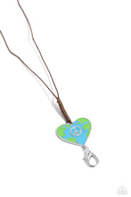 Load image into Gallery viewer, Earthy Evolution - Blue Lanyard

