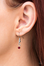 Load image into Gallery viewer, Glitter Go-Getter - Red Lanyard
