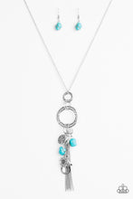 Load image into Gallery viewer, Tour de Desert - Blue Lanyard
