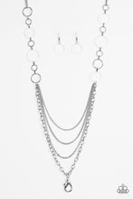 Load image into Gallery viewer, Industrial Circus - White Lanyard
