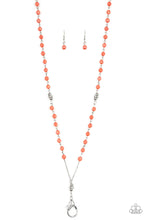 Load image into Gallery viewer, Tassel Takeover - Orange Lanyard
