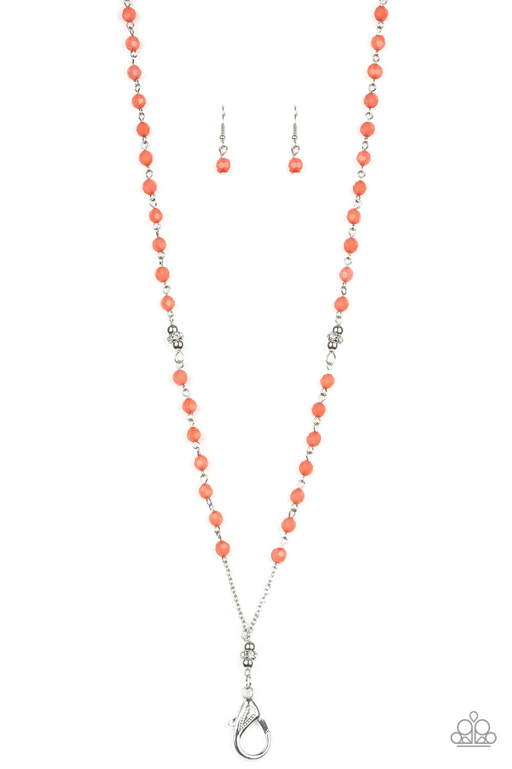 Tassel Takeover - Orange Lanyard