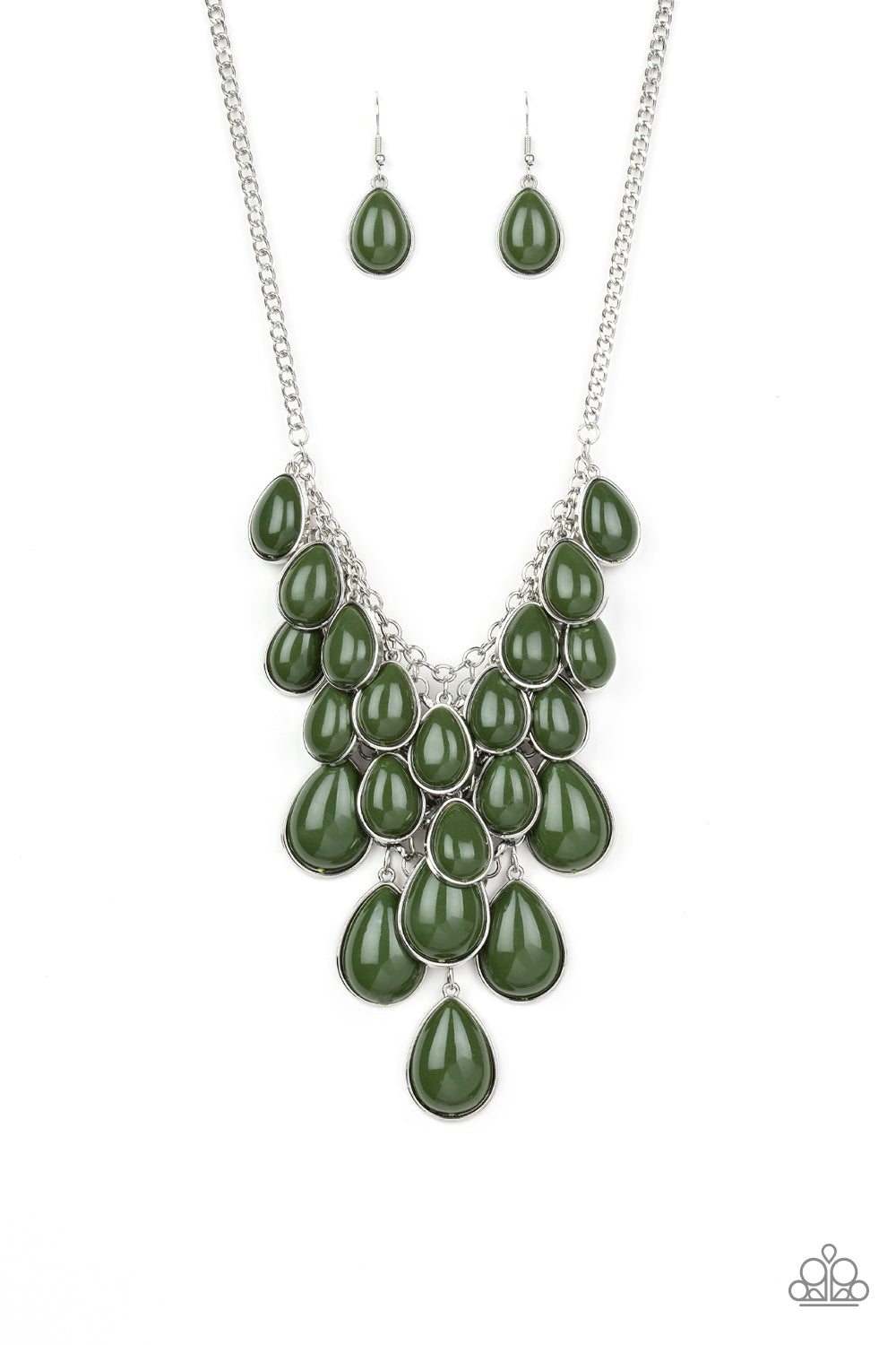 Shop Til You TEARDROP - Green