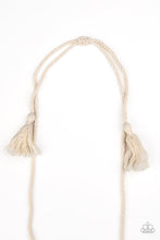 Load image into Gallery viewer, Macrame Mantra - White
