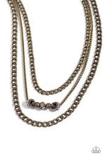 Load image into Gallery viewer, Layered Loyalty &amp; Draped Dedication - Brass
